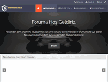 Tablet Screenshot of newgamex.com